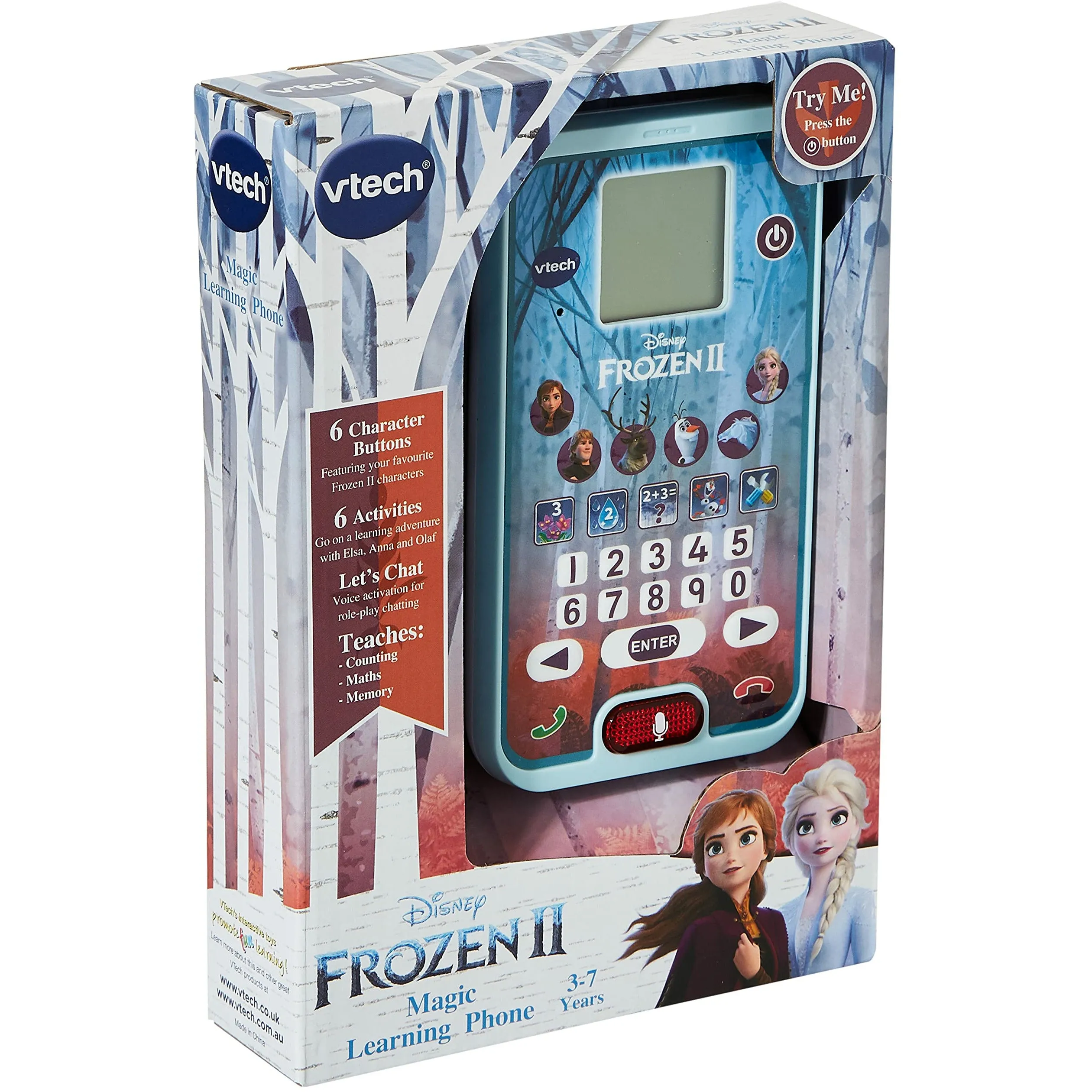 V-Tech Frozen II: Magic Learning Phone Age 3-7Y
