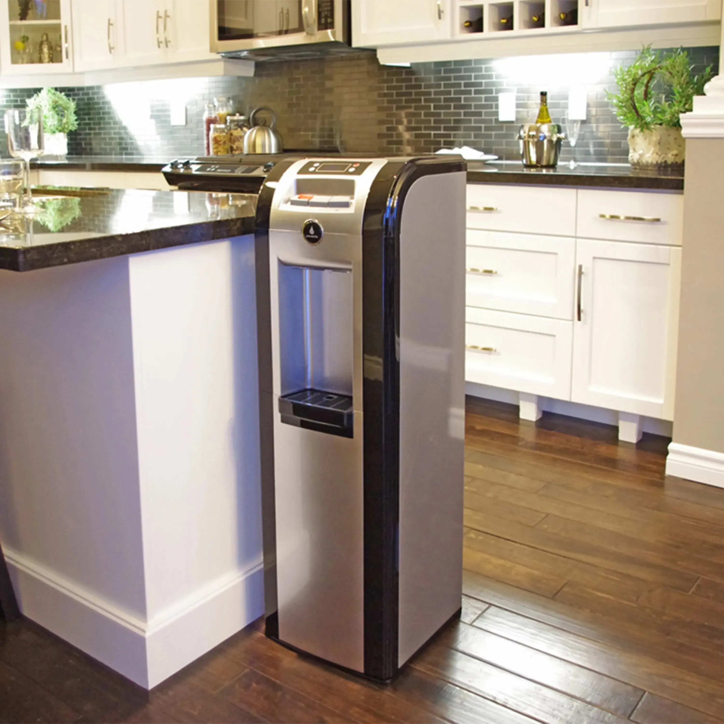 Vitapur Bottom Load Water Dispenser (Hot, Room and Cold) Black/Platinum
