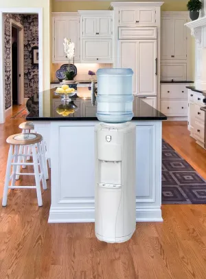 Vitapur White Free Standing Top Loading Electric Water Dispenser