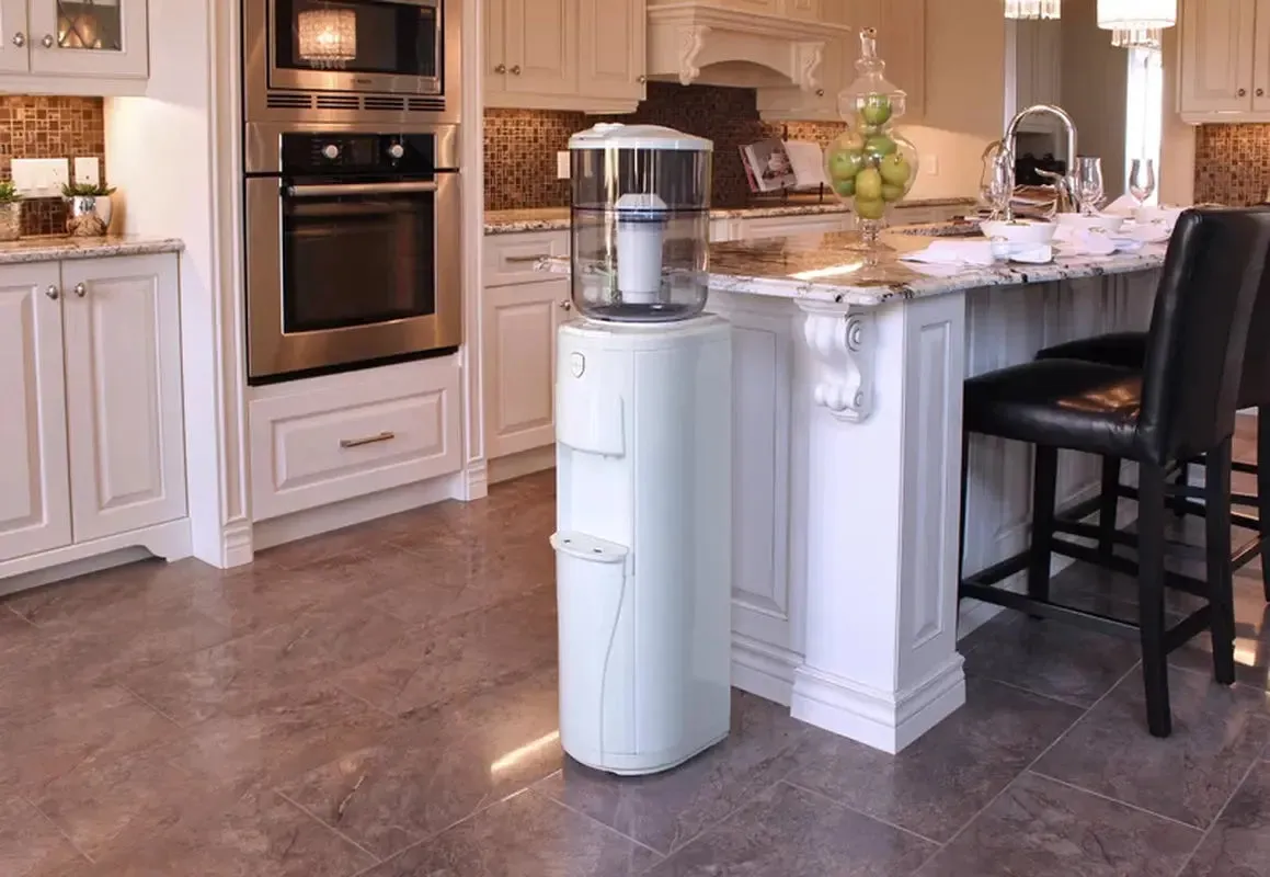 Vitapur White Free Standing Top Loading Electric Water Dispenser