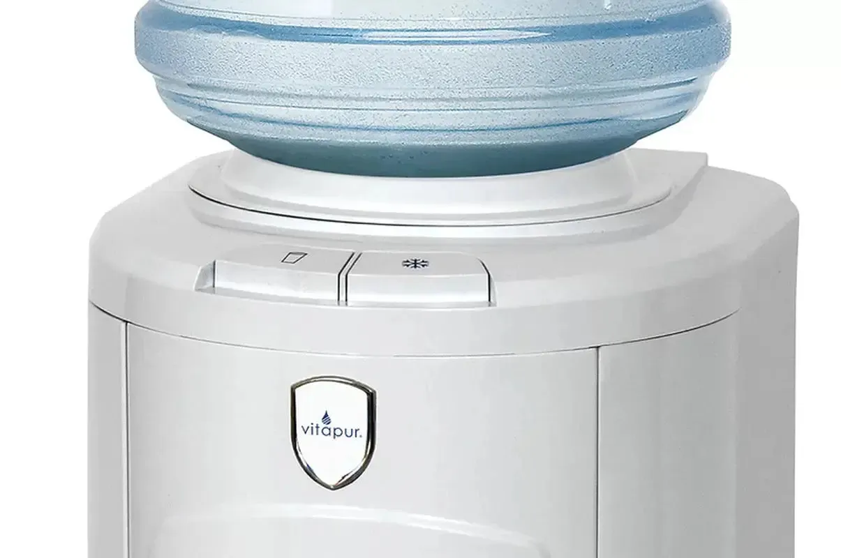 Vitapur White Free Standing Top Loading Electric Water Dispenser