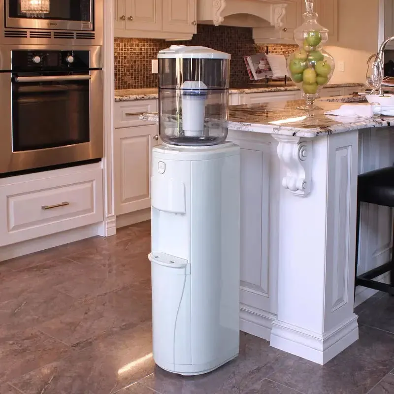 Vitapur White Free Standing Top Loading Electric Water Dispenser