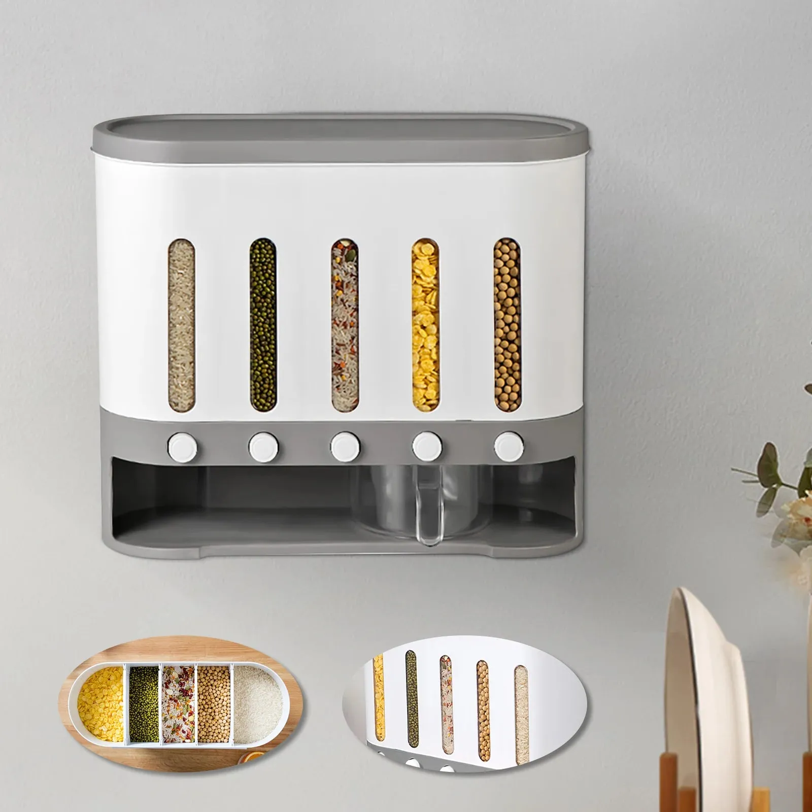 Wall Mounted Cereal Dispenser