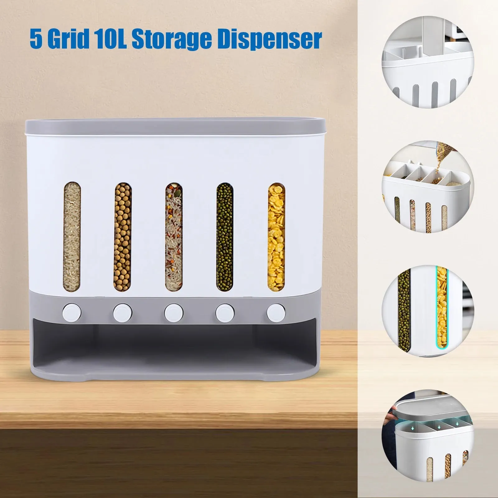 Wall Mounted Cereal Dispenser